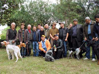 Охота на перепела с собакой в Абхазии