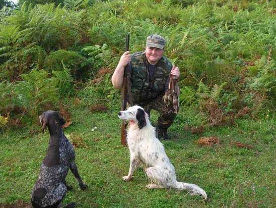 Охота на перепела с собакой (Абхазия)