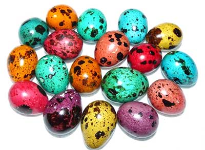 можно ли на пасху красить перепелиные яйца